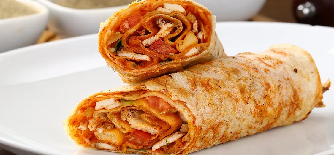 Özel Soslu Tavuk Döner Dürüm (140 TL)